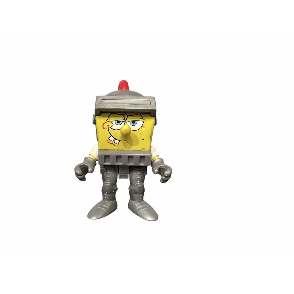 Imaginext SpongeBob SquarePants Medieval Knight Figure From Krusty Krab Kastle